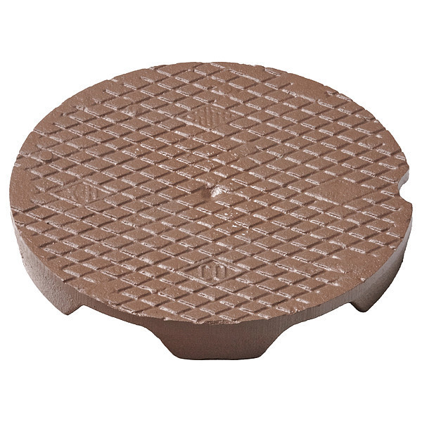 Jay R. Smith Manufacturing Floor Cleanout, Cast Iron, Round, 1-1/2" H 4313CVR