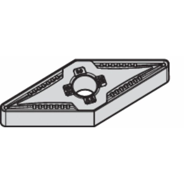 Widia Diamond Turning Insert, Diamond, 3, VNMG, 1, Carbide VNMG331ML