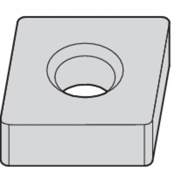 Widia Diamond Turning Insert, Diamond, 5, CNMA, 3, Carbide CNMA543