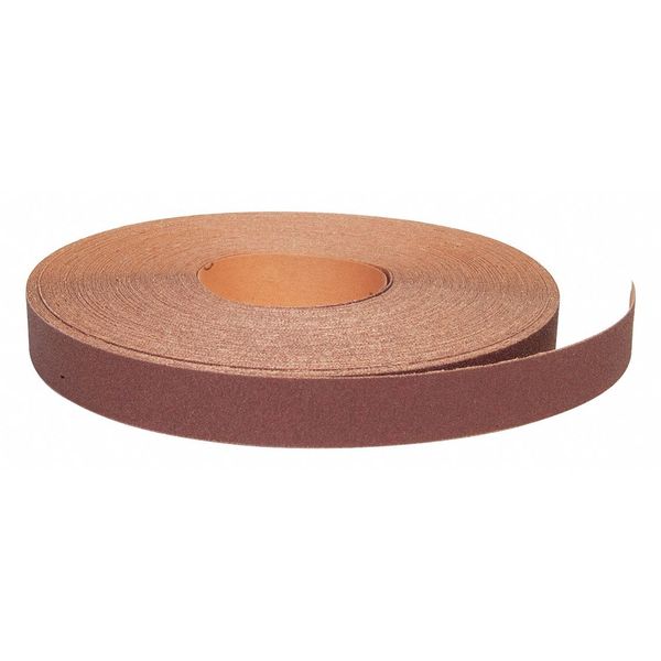 Zoro Select Abrasive Roll, 150 ft. L, Very Fine, Brown 05539529345