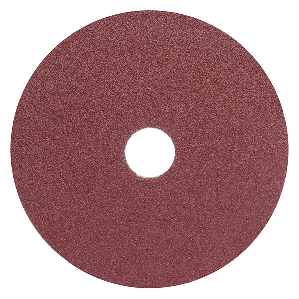 Zoro Select Fiber Disc, 7", 7/8" Hole Mount, Brown, PK25 78072775465