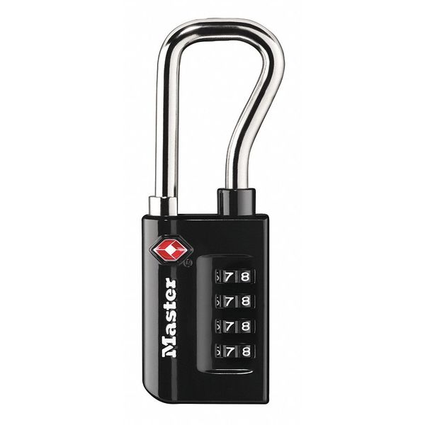 Master Lock Luggage and Briefcase Padlock, 4 Dials 4696D