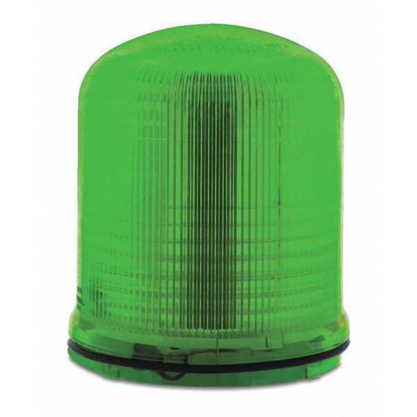 Federal Signal Beacon Warning Light, Green, LED SLM200G