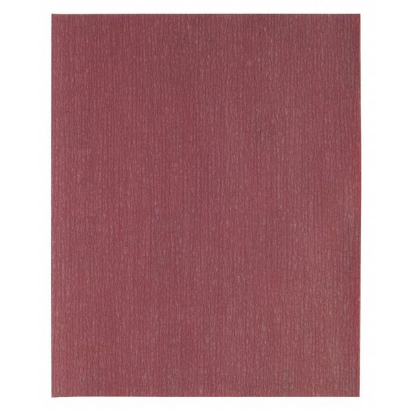 Zoro Select Sanding Sheet, 11" L, 9" W, Medium, P80 Grit 05539520538