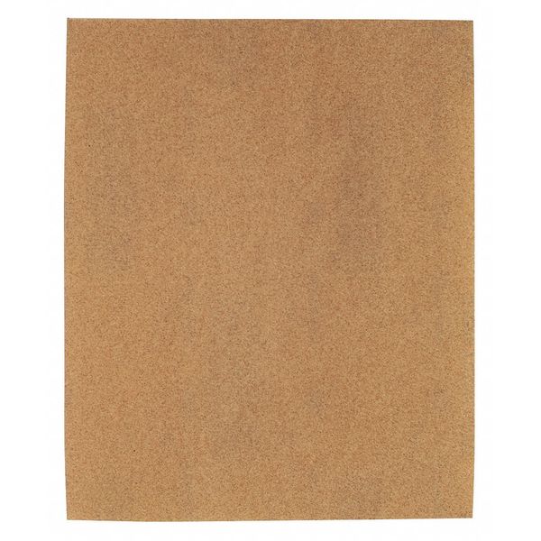 Zoro Select Sanding Sheet, 11" L, 9" W, Fine, 100 Grit 05539510847