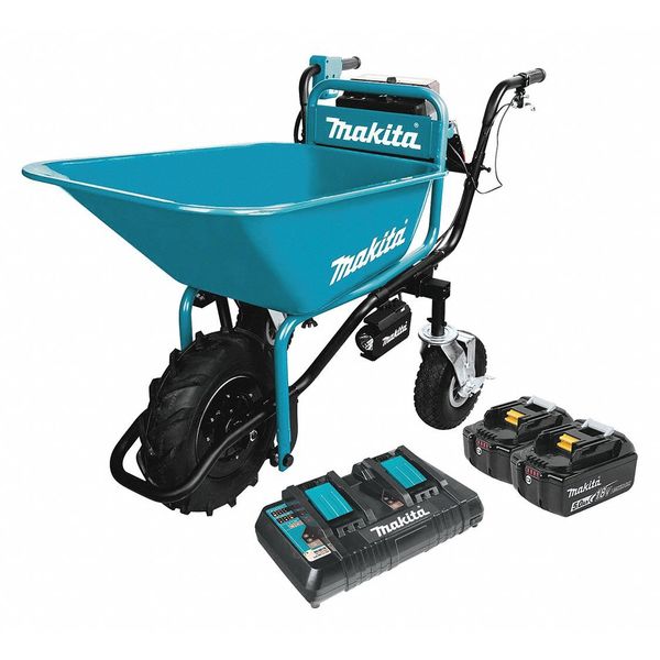 Makita 36V (18V X2) LXT® Brushless Power-Assisted Wheelbarrow Kit (5.0Ah) XUC01PTX1