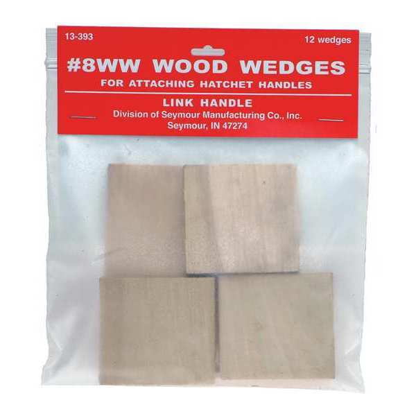 Link Handles Wood Wedges, PK12 64151