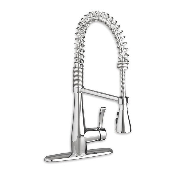 American Standard Manual, Single Hole Only Mount, 1 Hole Quince Semi-Professional Kitchen Faucet 4433350.002