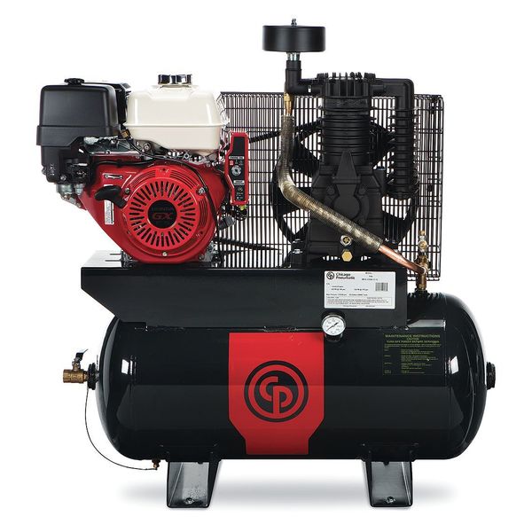 Chicago Pneumatic Piston Compressor, 11 HP, Honda, Gas Drive RCP-1130G