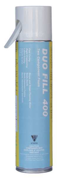 Todol Multipurpose/Construction Spray Foam Sealant, 13 oz, Aerosol Can, Light Blue, 3 Component DF01