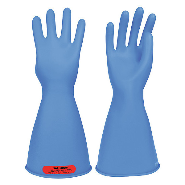 Salisbury Lineman Gloves Class 0 Epdm, 14 Inch, PR E014BL/8H