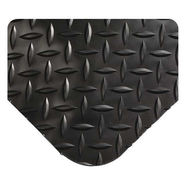 Wearwell 10 ft. L x PVC Surface With Nitrile Infused Sponge, 15/16" Thick 414.1516X6X10BK