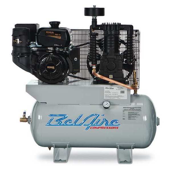 Belaire Air Compressor, 14 HP, Kohler, 30 gal. 3G3HKL