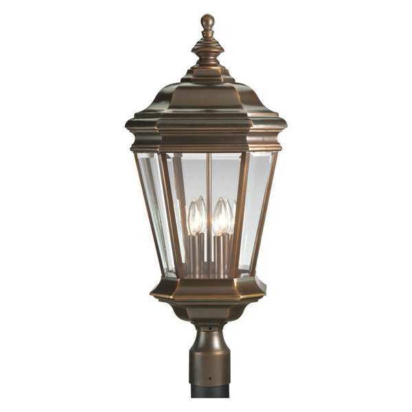 Progress Lighting Crawford 4-Light Post Lantern, 60 W, Oil Rubbed Bronze P5474-108