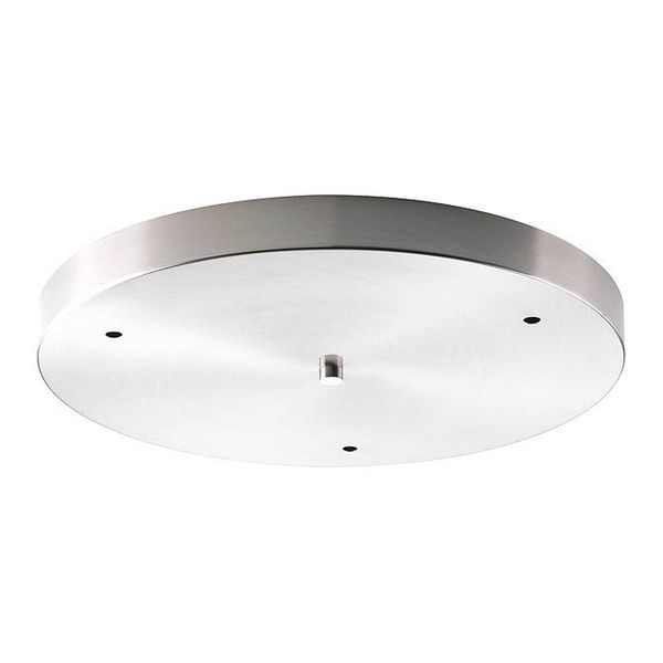 Progress Lighting Round Canopy Pendant Accessory, Brushed Nickel P8403-09