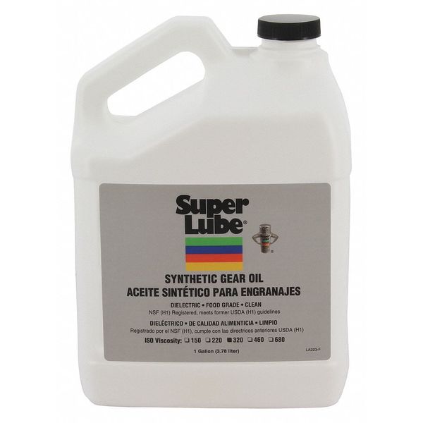 Super Lube 1 gal Gear Oil Bottle Translucent Clear 54301