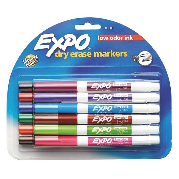 Expo Marker, Expo2, Dryerase, Fine, PK12 SAN86603