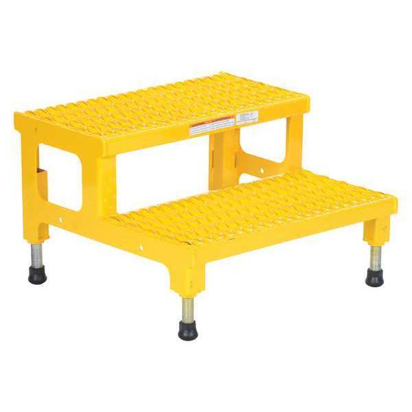 Vestil Adj. Step Mate Stand, 2 Step, 24 x 23" ASP-24