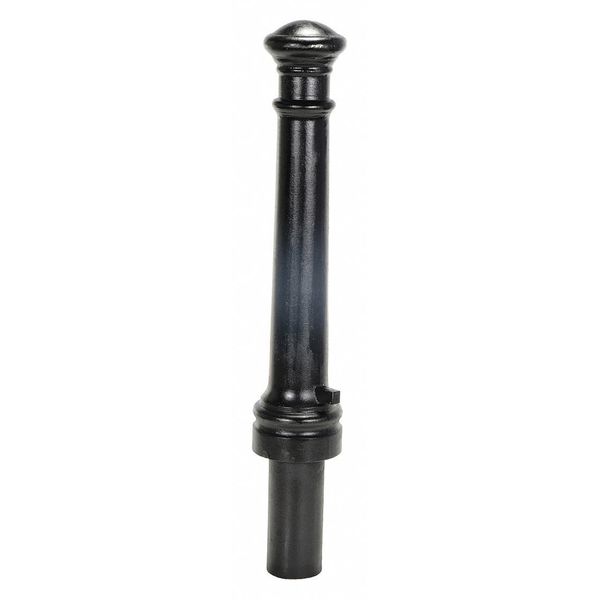 Vestil Ductile Iron Decorative Bollard, 40x8 BOL-CI-40-8