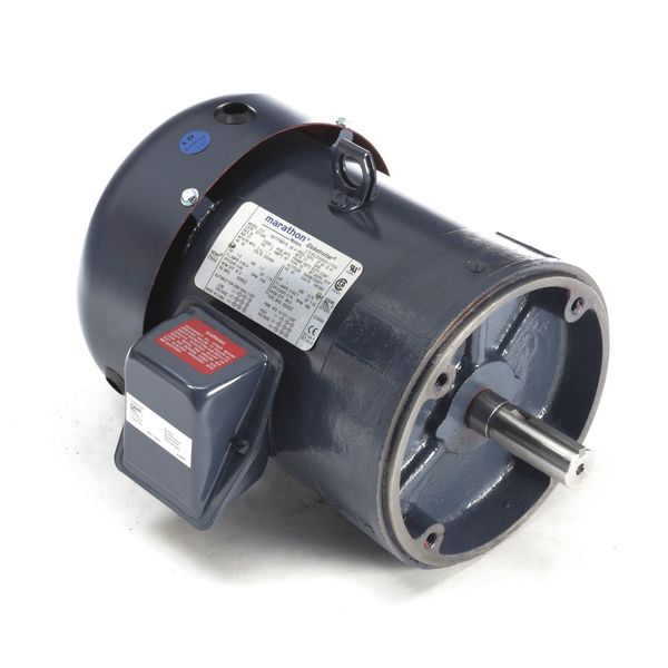 Marathon Motors 3-Phase General Purpose Motor, 1 1/2 HP, 182TC Frame, 230/460V AC Voltage, 1,175 Nameplate RPM 182TTFBD6079