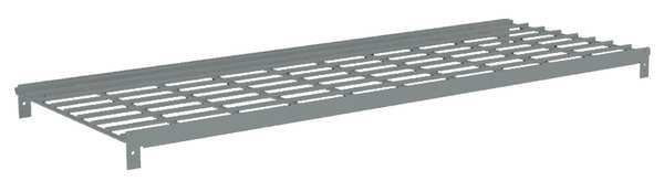 Tennsco Boltless Shelf, 18"D x 48"W x 1-1/8"H, Carbon Steel ZAES-4818W