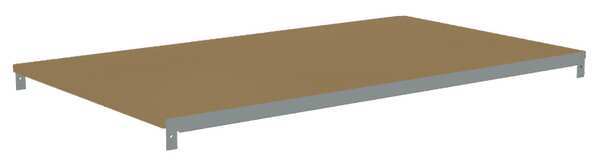 Tennsco Boltless Shelf, 30"D x 48"W, Carbon Steel ZAES-4830D
