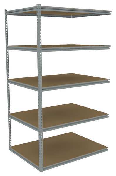 Tennsco Boltless Shelving, 42x36, Particleboard ZB7-4236A-5D