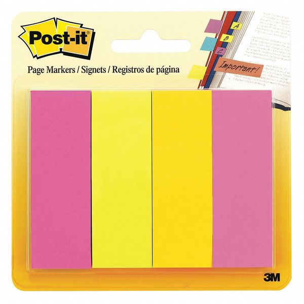 Post-It Flag, 1"X3", Pg Markr, 4, Ult, PK200 6714AU