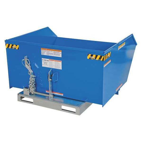 Vestil Self Dumping Hopper, HD, 1 cu. yd. H-100-HD