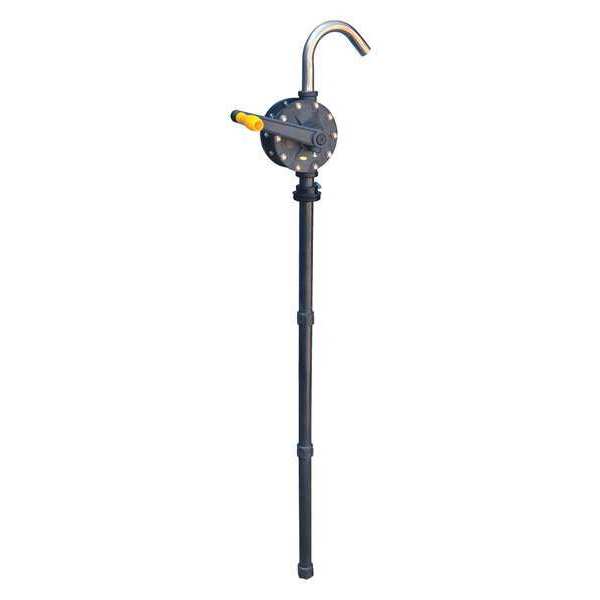 Vestil PTFE Manual Rotary Drum Pump, 10" Long RP-90RT