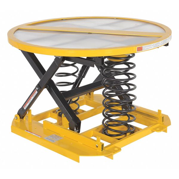 Vestil EHLTGT-5252-2-36 52x52 Ground Lift Table w/Tilt 2K