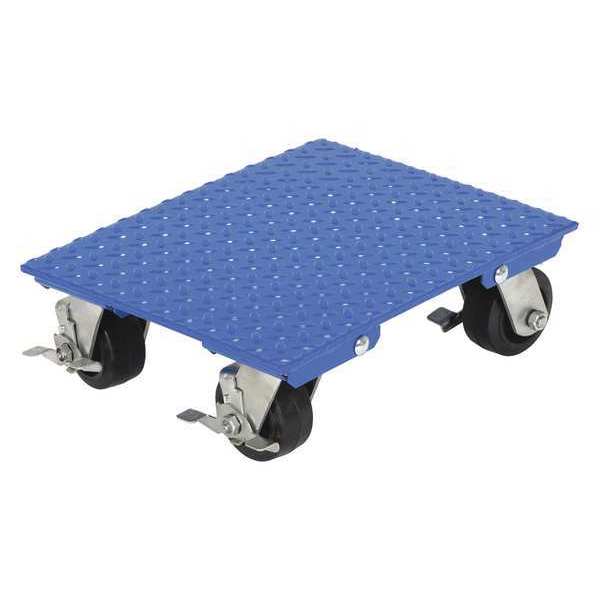 Vestil Blue Steel Plate Dolly 1200 lb Capacity 24 x 30 VPLDO/S-2430-AS