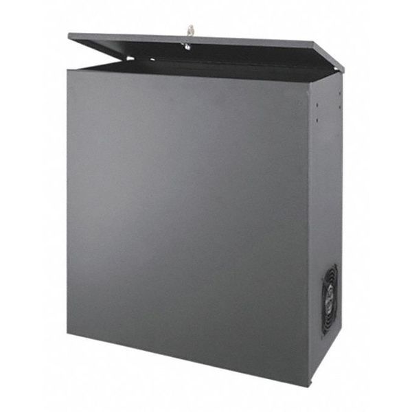 Middle Atlantic Dvr Lockbox Storage Unit, W/Fan, Filter DLBX