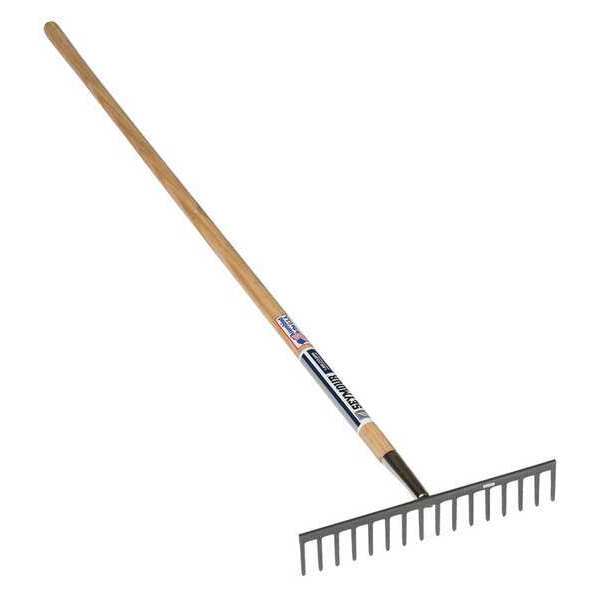 Seymour Midwest 16-tine Rake with 66"L Hardwood Handle 42351