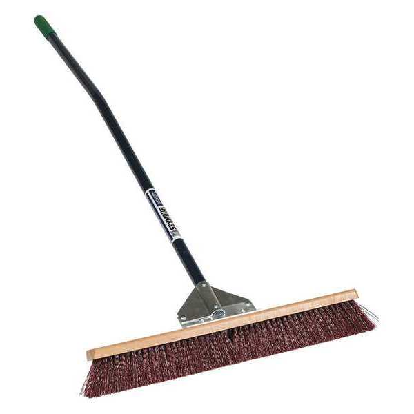 Seymour Midwest Broom, 24", 60", Ergonomic Blue Handle 82924