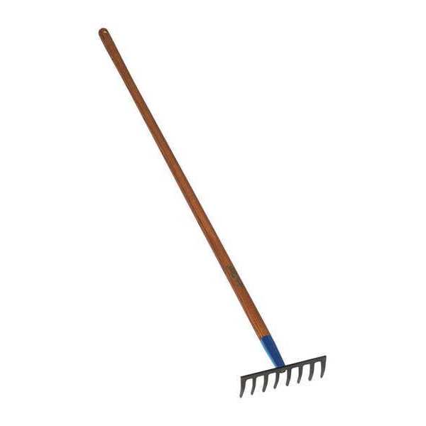 Seymour Midwest 8-tine Rake with 54"L Hardwood Handle 60712