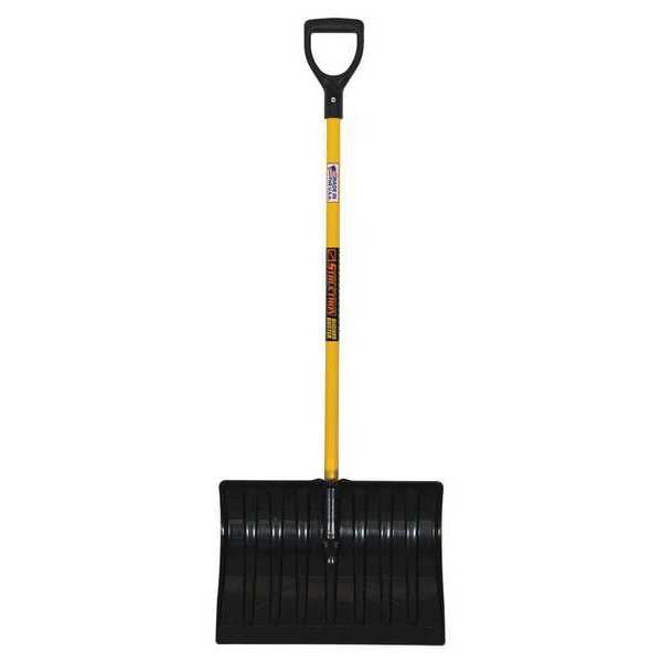 Structron Snow Scoop, ABS Head, 43" FGL Handle 96829GRA