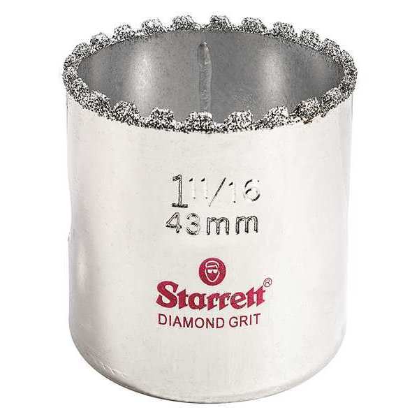 Starrett 1-11/16" Synthetic Diamond Grit Hole Saw KD1116-N
