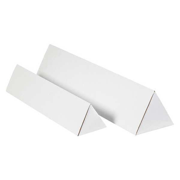 Partners Brand Triangle Mailing Tubes, 2" x 36 1/4", White, 50/Bundle MTM236