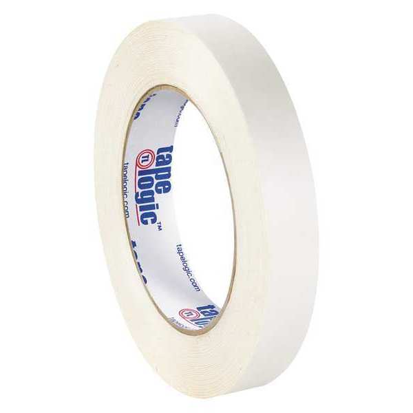 Tape Logic Tape Logic® Double Sided Film Tape, 3.5 Mil, 3/4" x 60 yds., White, 2/Case T9834602PK