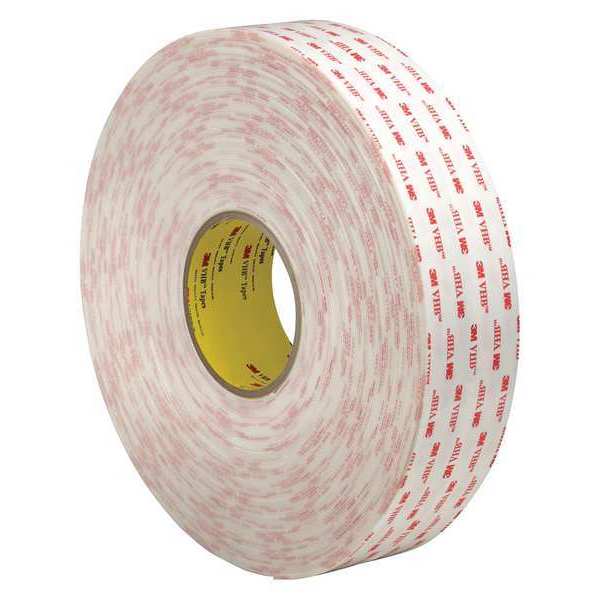 3M 3M™ 4945 VHB™ Tape, 45.0 Mil, 2" x 5 yds., White, 1/Case VHB494502R