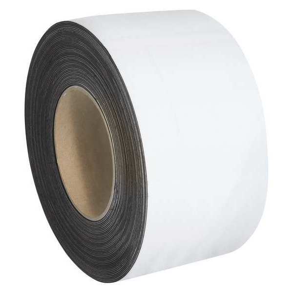 Partners Brand Warehouse Labels, Magnetic Rolls, 3" x 50', White, 1/Case LH124