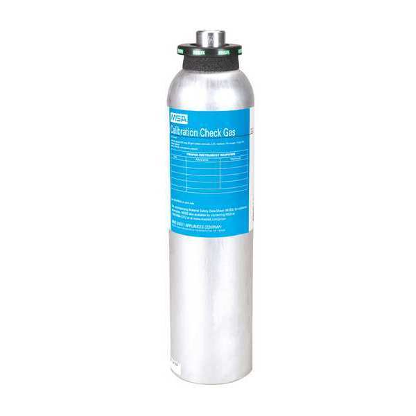 Msa Safety Calibration Gas Cylinder, 58L 804770