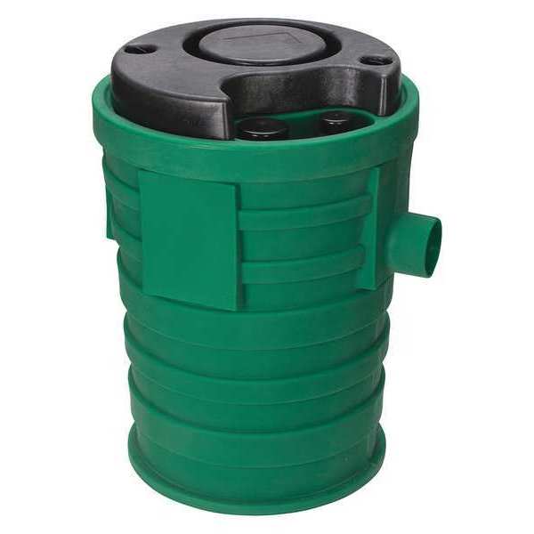 Little Giant Pump Sewage Basin, 4inx3in, 3in Vent, 41 gal. 513613