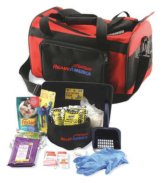 Ready America Cat Emergency Kit, 1 Cat Served 77100