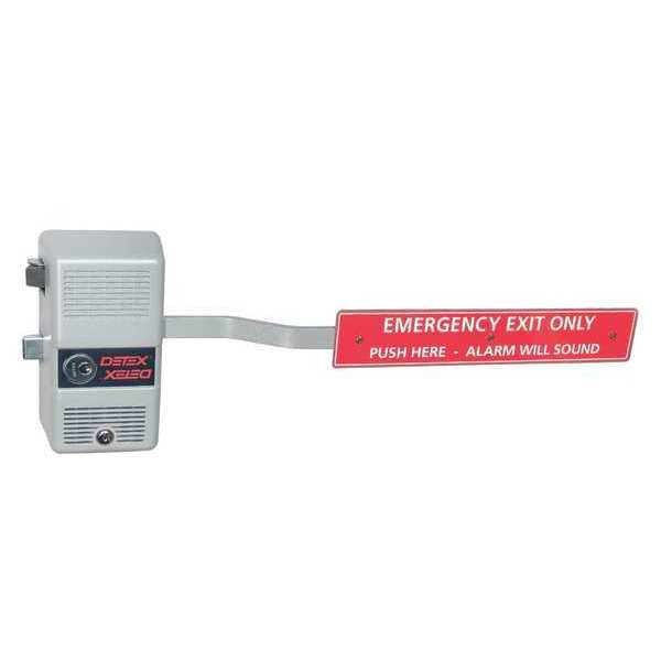 Detex Rim Exit Device with Alarm, ECL-600 ECL-600 W-CYL
