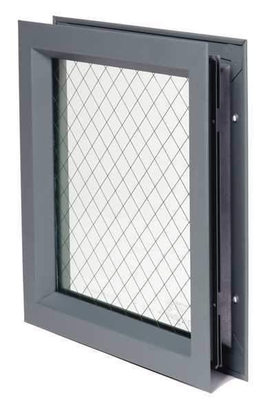 National Guard Lite Kit with Glass, 24inx30in, Gry Primer L-FRA100-WG-GT118-24x30