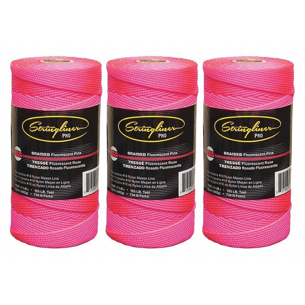 Stringliner Masons Line, Braided, 1000 ft. L, PK3 35762