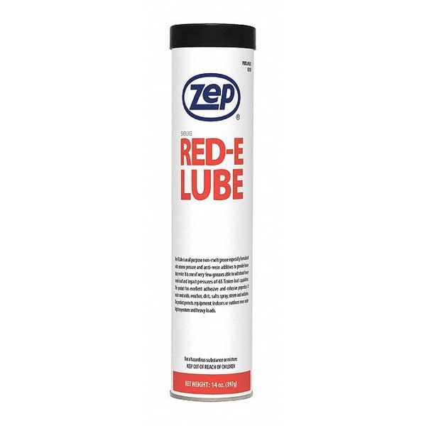 Zep Multipurpose Grease, Red-e-Lube, Tube, 14oz K61304