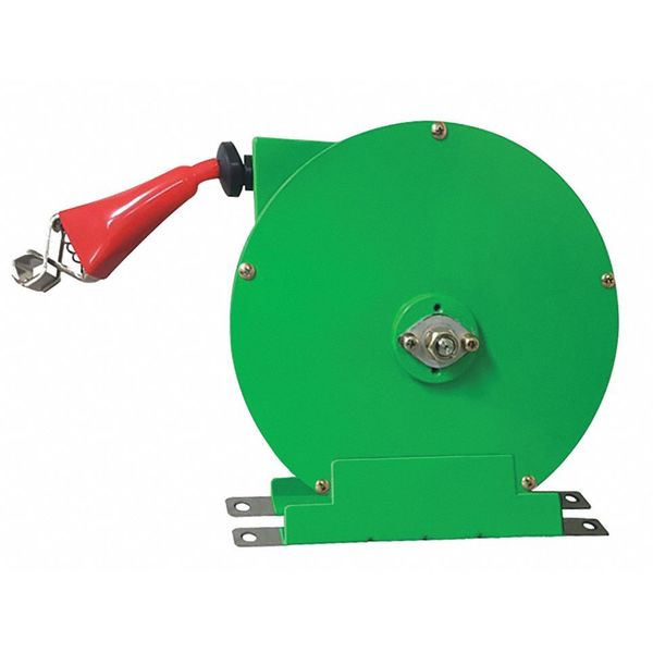 Speedaire Cable Reel, 50 ft., Powder Coated, Green 440G07